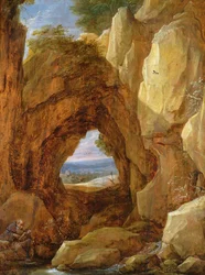 Inneres einer Höhle